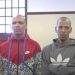 Four men Vernon Witbooi, 33, Geraldo Parsons, 27, Nashville Julius, 29, and Eben Van Nieberk, 28, face a string of charges including murder, kidnap, robbery and rape (pictured)