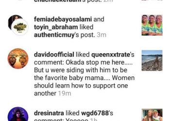 See How Davido Reacted To Wizkid Allegedly Beating Jada Pollock