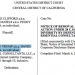 Court filing showing the Defendant as "Donald J. Trump a.k.a David Dennison"