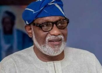 BREAKING: Ondo Governor Akeredolu Sacks Aides To Deputy