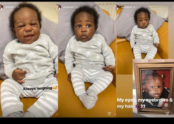 See New Fine Photos Of Zlatan Ibile’s Baby Boy