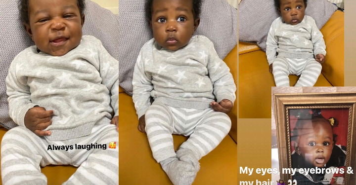 See New Fine Photos Of Zlatan Ibile’s Baby Boy