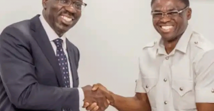 EDO 2020: How Obaseki Convinced PDP To Have Phillip Shaibu As Running Mate