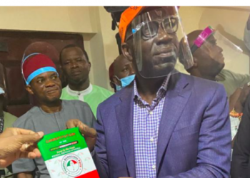 BREAKING: Godwin Obaseki Arrives PDP Secteriat For Screening