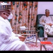 Buhari, Lawan meet on insecurity, APC crisis