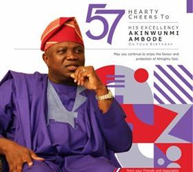Ambode @ 57… Read what his CPS Wrote