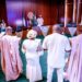 Buhari Swears In Muheeba Dankaka, Chairman, Members Of FCC, RMAFC, Others