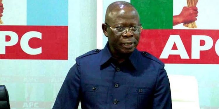 Edo Poll: Oshiomole Assures Supporters Of Ize-Iyamu’s “Landslide Victory”