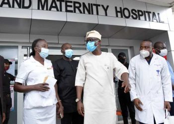 SANWO-OLU, WIFE CELEBRATE EID-EL-KABIR WITH PATIENTS, HEALTH PRACTITIONERS AT HOSPITALS