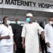 SANWO-OLU, WIFE CELEBRATE EID-EL-KABIR WITH PATIENTS, HEALTH PRACTITIONERS AT HOSPITALS