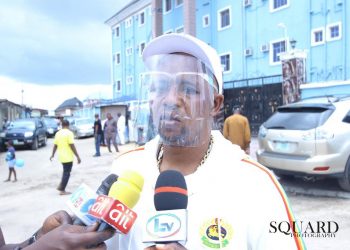 Dr. Sulaiman Adesina And Iba Community Youths in Cleaning-up exercise (Photos)