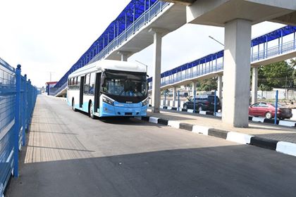 PHOTOS: Excitement As Sanwo-Olu To Commission Oshodi-Abule BRT Corridor Tuesday