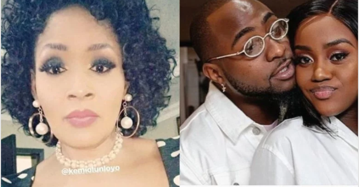 Kemi Olunloyo spills more on Davido and Chioma