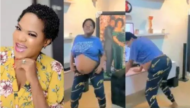 Toyin Abraham pleads for forgiveness from God for getting pregnant out of wedlock(Video)