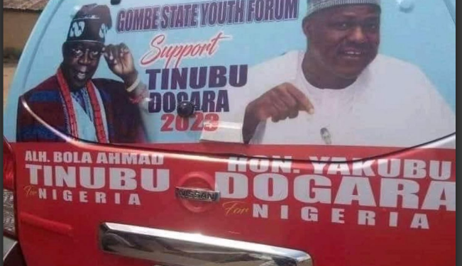 See Photo Of Tinubu/Dogara 2023 Presidential campaign posters