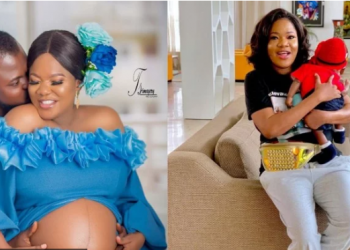 See Toyin Abraham Reaction after fans gift her son 500K
