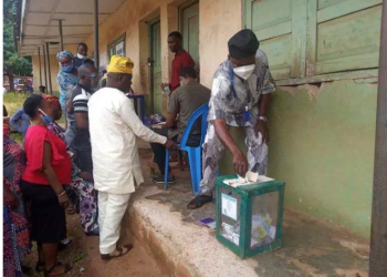 Ondo LG polls witness large turnout of voters.