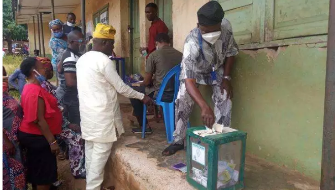 Ondo LG polls witness large turnout of voters.