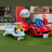Toyin Abraham buys son a customized lambo and swing car to mark first birthday (photos)