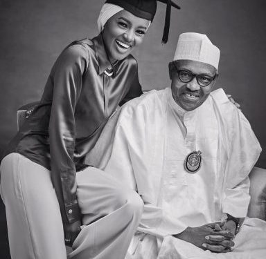 Aisha Buhari storms Dubai for luxurious wedding items as daughter, Hanan weds Special Adviser to Fashola