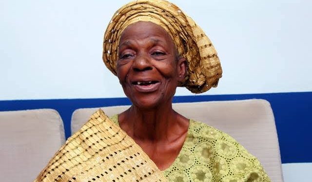 Actress Grace Oyin (Iya Oshogbo) officially retires from acting as she turns 90