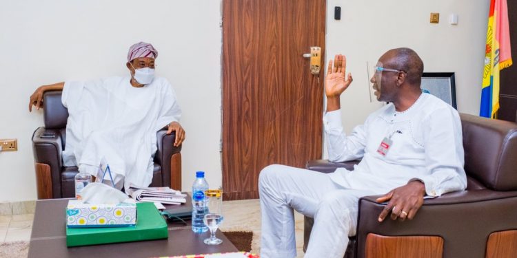 Rauf Aregbesola Presents Ize-Iyamu As The Next Governor Of Edo State
