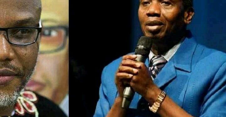 Nnamdi Kanu: I Challenge Pastor Adeboye To Reveal What He Saw In Aso Rock