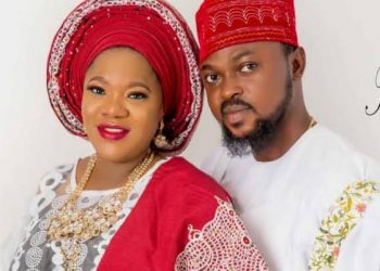 You’re an Angel – Toyin Abraham’s hubby says as she turns 40 today