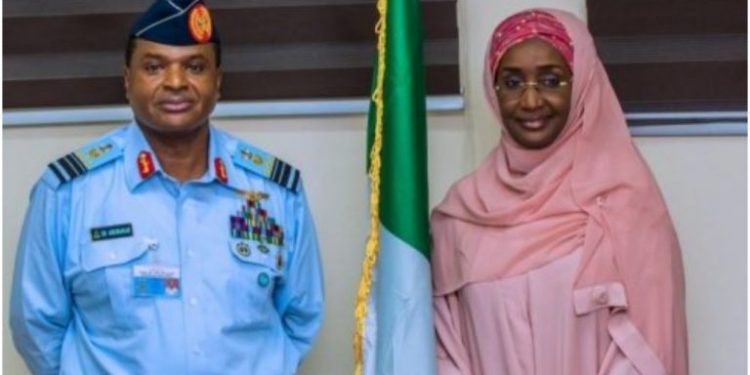 Chief of Air Staff Marries Humanitarian Affairs Minister Hajia Sadiya Farouq