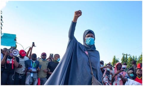 Aisha Yesufu: Buhari Ordered Police To Harass EndSARS Protesters