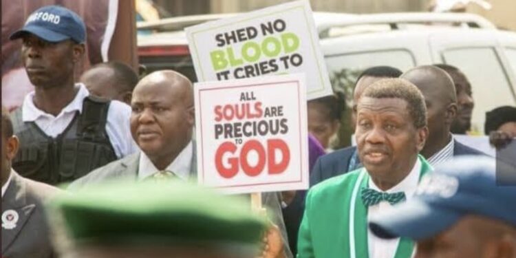 Pastor Adeboye: Lekki Toll Gate Massacre Could Complicate Things