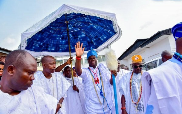 Ooni Of Ife Names His Newborn Prince Adesoji Aderemi (Photos)
