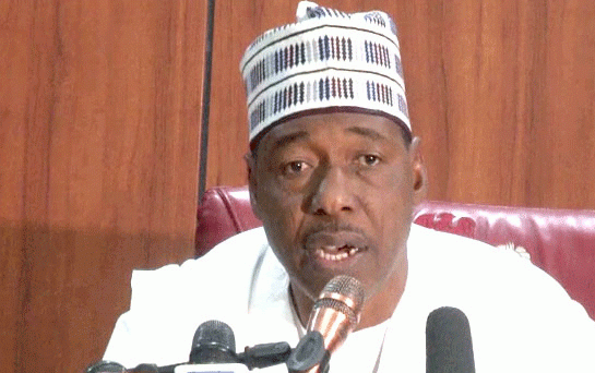 Governor Zulum: Boko Haram Still Existing Strongly In Borno
