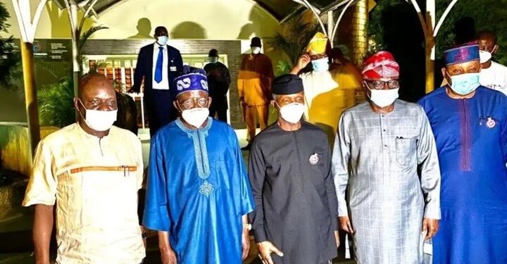 Osinbajo, Tinubu, Sanwo-olu Meet In Lagos