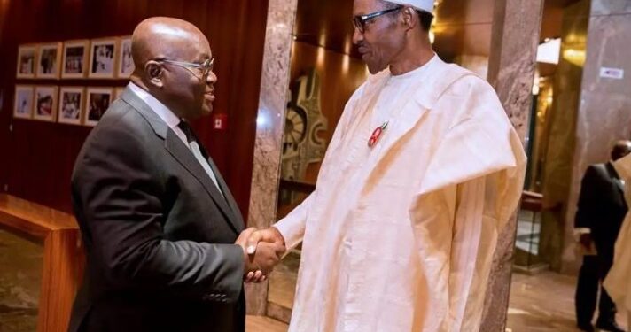 Buhari Congratulates Ghanaian Nana Akufo-Addo On His Re-Election