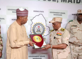 Governor Zulum Receives Cameroonian Military Commander