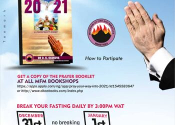 END OF THE YEAR PRAYERS WITH DR. D.K OLUKOYA FOR RESTORATION OF GLORY AND DESTINY