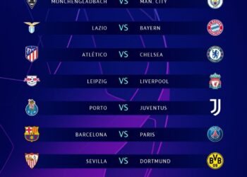 UEFA Champions League round of 16 [FULL DRAW]