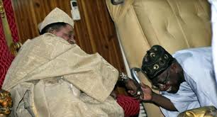 Aregbesola Celebrates  Alaafin On 50th Coronation