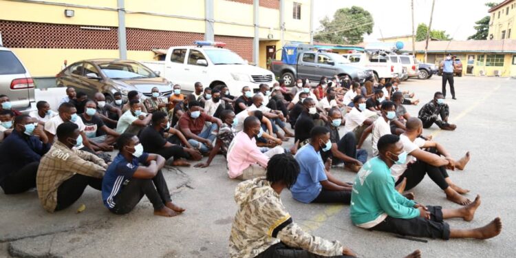 ENJOYMENT TURNED SOUR AS LAGOS POLICE RAID NIGHT CLUBS, ARREST 71 FOR VIOLATING PROTOCOLS