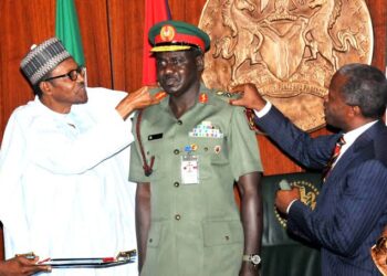 Buratai: Buhari Repaid My Father By Making Me Chief Of Army Staff