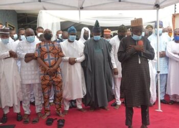 See Photos From The Burial Of Lateef Jakande, (First Civilian Governor Of Lagos State