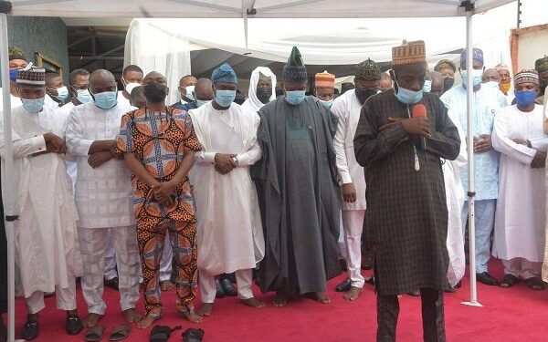See Photos From The Burial Of Lateef Jakande, (First Civilian Governor Of Lagos State