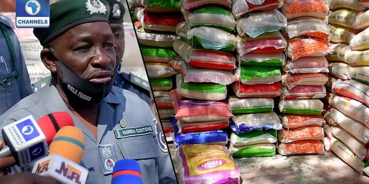 Customs: We Gave Bandits 7 Bags Of Seized Rice To Save Our Lives