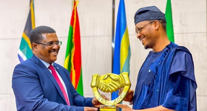 Hon Shina Peller Soars Higher ……… Gets Distinguished Personality Award in Ethiopia