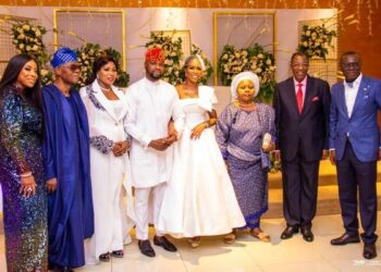 PHOTOS AS GBENGA DANIEL’S DAUGHTER KENNY & DEBOLA WILLIAMS HOLD REGISTRY CEREMONY