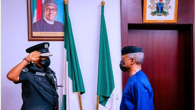 Osinbajo: Why Buhari Appointed Usman Alkali As Nigeria’s New Police Chief