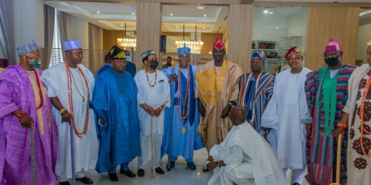 Royal Accolades For Buratai In Osun As He Attends Col Fayemiwo & Wife’s Burial