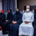 Aisha Buhari Visits Late COAS Wife With All Her Children