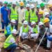 Hon Shina Peller performs groundbreaking of MKH smart homes in Ibadan